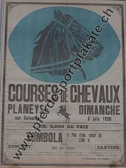 Colombier 1920 Courses des Chevaux